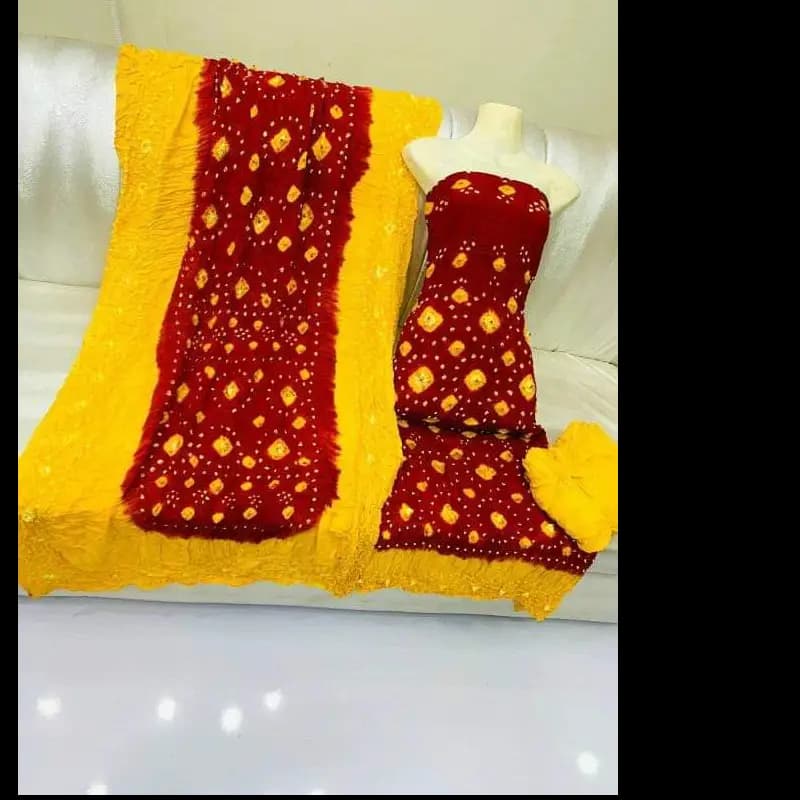 Royal Bahawalpuri Chunri 4PC Lawn Suit  Handcrafted Elegance